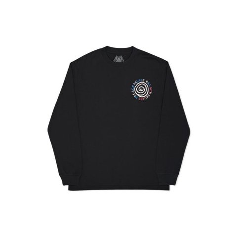 Palace SAN SWIRLY LONGSLEEVE BLACK