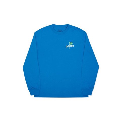 Palace THE WORD LONGSLEEVE BLUE