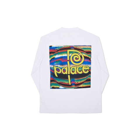 Palace THE WORD LONGSLEEVE WHITE - Colorway