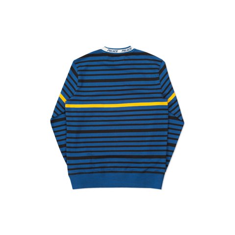 Palace LOGO NECK TOP BLUE / BLACK - Colorway