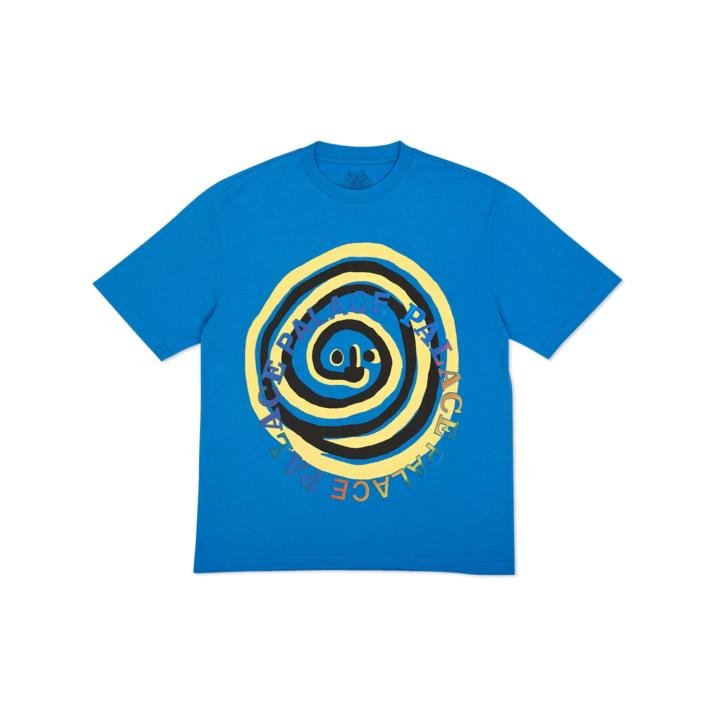 CURLY SWIRLY T-SHIRT BLUE