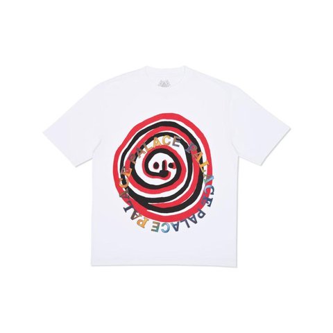 Palace CURLY SWIRLY T-SHIRT WHITE