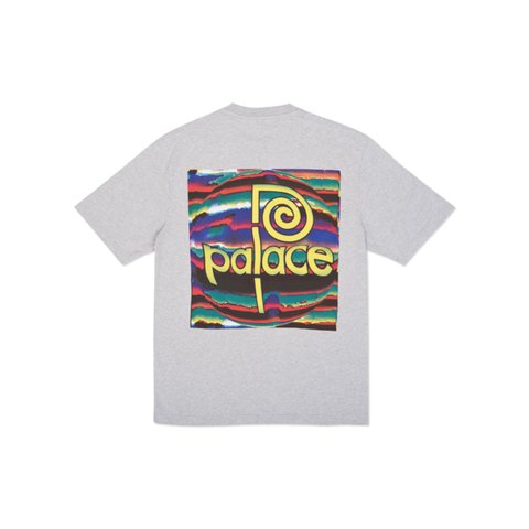 Palace THE WORD T-SHIRT GREY MARL - Colorway