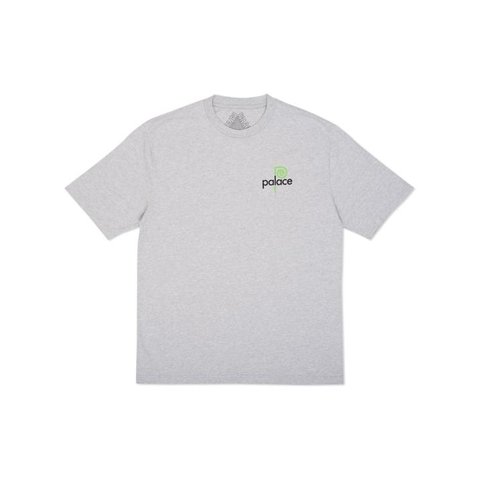 Palace THE WORD T-SHIRT GREY MARL