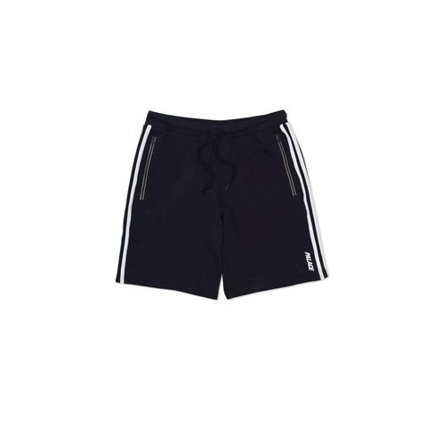 ADIDAS PALACE TRACK SHORTS BLACK / WHITE