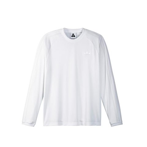 ADIDAS PALACE LONGSLEEVE WHITE / WHITE