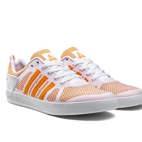ADIDAS PALACE PRO PRIMEKNIT WHITE / ORANGE