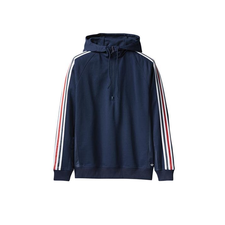 ADIDAS PALACE FRENCH TERRY HOOD NIGHT INDIGO / WHITE