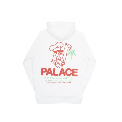 Palace CAVEMAN HOOD WHITE - Colorway