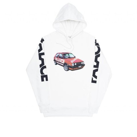 Palace SCHOTTER HOOD WHITE