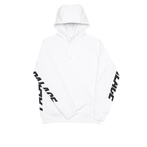 Palace PANEL CONSTRUCTED HOOD WHITE