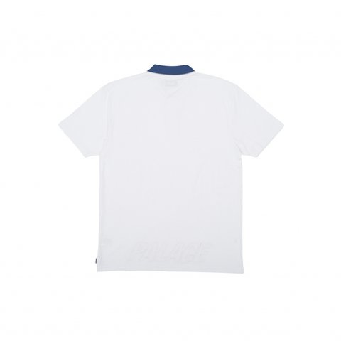 Palace PIQUE POLO WHITE - Colorway