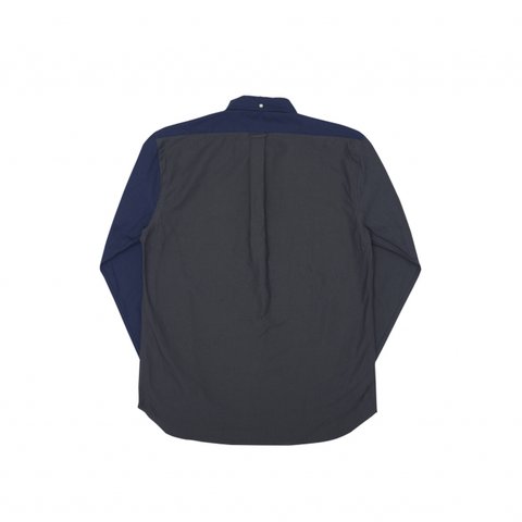 Palace BOOJIE SHIRT NAVY/GREY 2 TONE OXFORD - Colorway