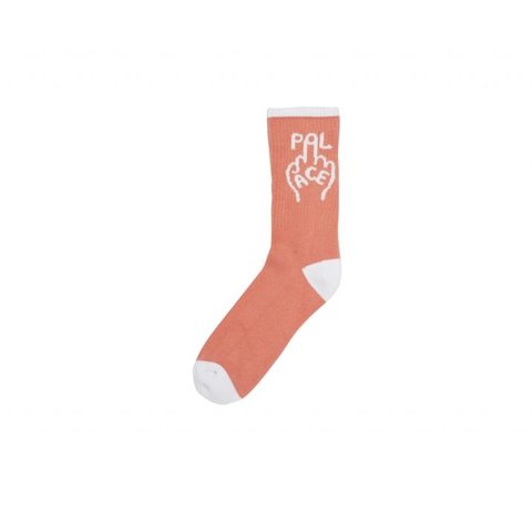 Palace FINGER UP SOCKS PINK