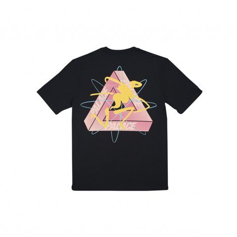 Palace TRI-SPACED T-SHIRT BLACK - Colorway