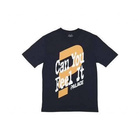 Palace CAN YOU FEEL IT T-SHIRT BLACK