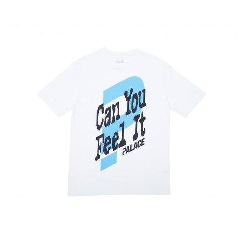 Palace CAN YOU FEEL IT T-SHIRT WHITE