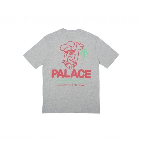 Palace CAVEMAN  T-SHIRT GREY - Colorway