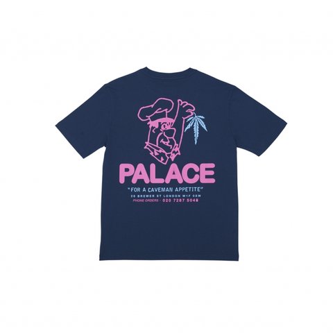 Palace CAVEMAN T-SHIRT NAVY - Colorway
