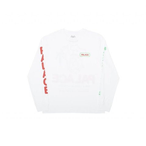 CAVEMAN LONGSLEEVE WHITE