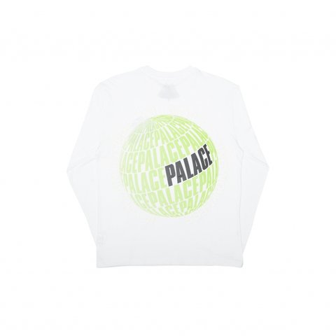 Palace IF YOU AIN'T THERE LONGSLEEVE WHITE - Colorway