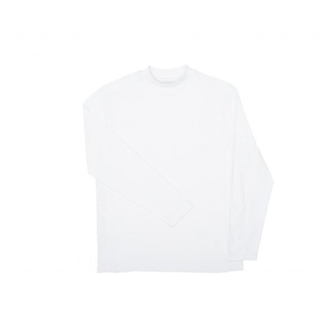 Palace PANELLED PIQUE L/S T-SHIRT SET IN WHITE