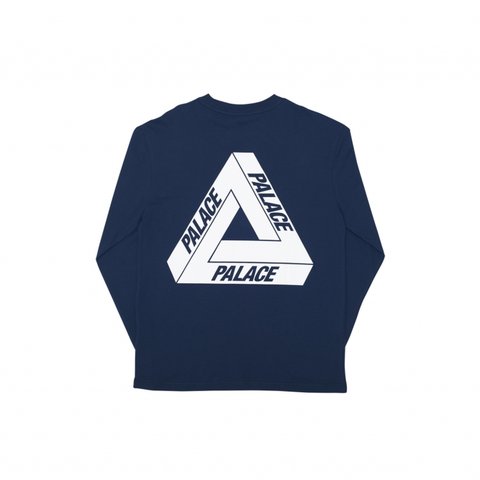 Palace TRI-FERG L/S T-SHIRT NAVY - Colorway