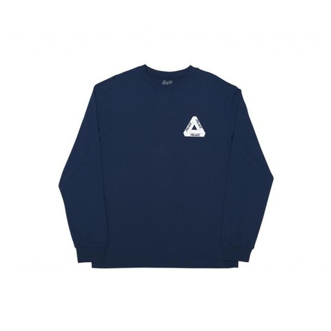 Palace TRI-FERG L/S T-SHIRT NAVY