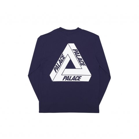 Palace TRI-FERG L/S T-SHIRT PURPLE - Colorway