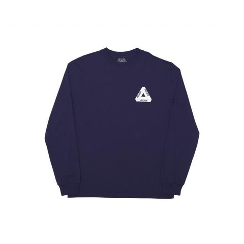Palace TRI-FERG L/S T-SHIRT PURPLE