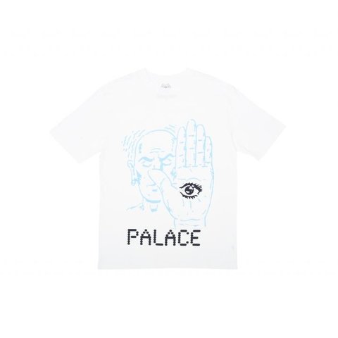 Palace TALK TO THE HAND T-SHIRT WHITE