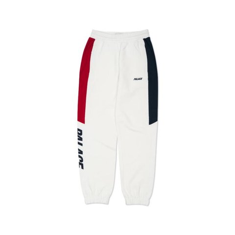 MIX UP TRACK BOTTOMS WHITE
