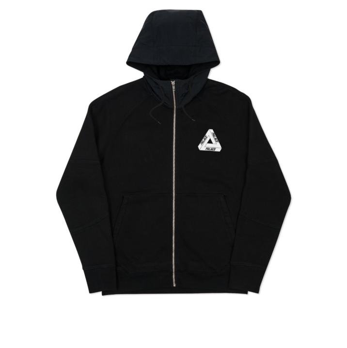 ZYME SHELL HOOD BLACK