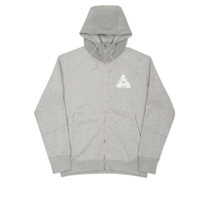 ZYME SHELL HOOD GREY MARL