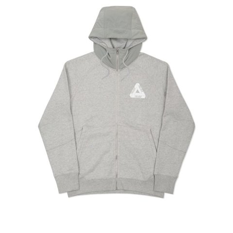 ZYME SHELL HOOD GREY MARL