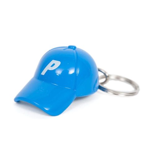 CAP KEYRING BLUE