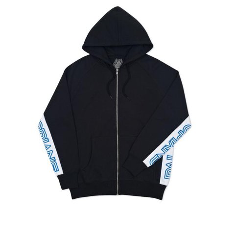 PALACE UTOPIANS SPORT ZIP HOOD BLACK