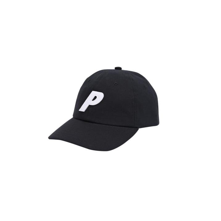 P 6-PANEL RIPSTOP BLACK