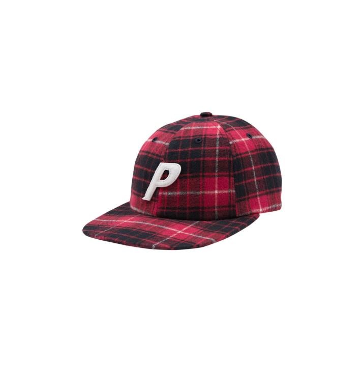 PAL HAT RED CHECK