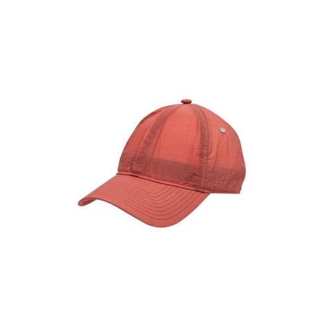 COATED NYLON 6-PANEL RED OCHRE