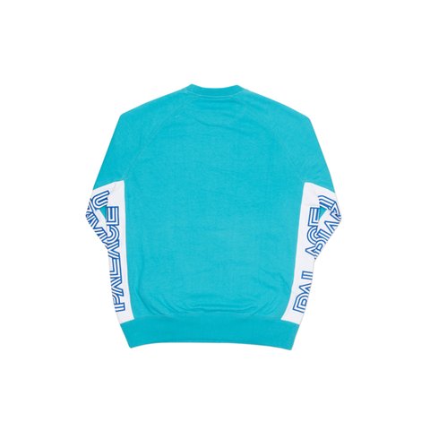 PALACE UTOPIANS SPORT CREW AQUA
