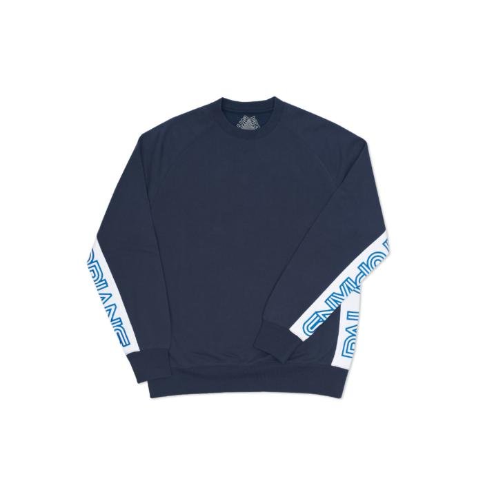PALACE UTOPIANS SPORT CREW NAVY