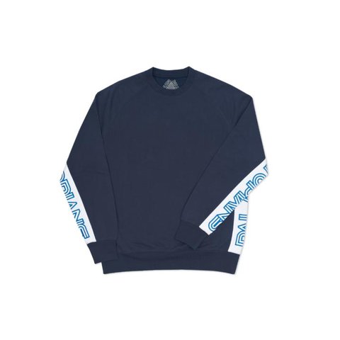 PALACE UTOPIANS SPORT CREW NAVY