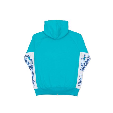 PALACE UTOPIANS SPORT ZIP HOOD AQUA