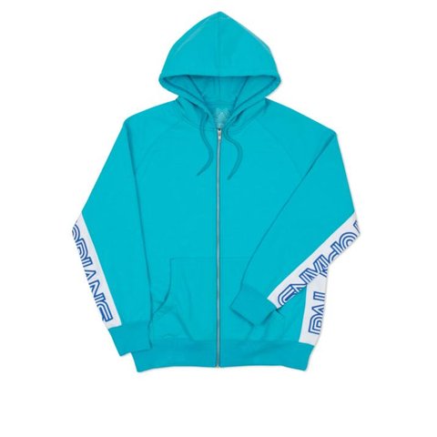 PALACE UTOPIANS SPORT ZIP HOOD AQUA