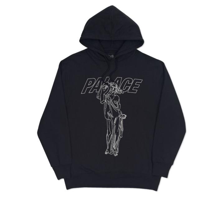 P STATUE HOOD BLACK