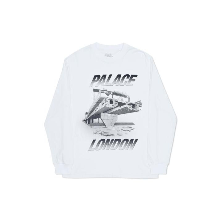 PALACE LONDON LONGSLEEVE WHITE