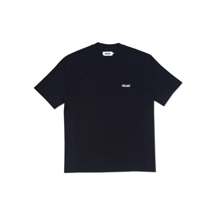 SQUARE WEAVE HEAVY T-SHIRT BLACK
