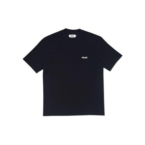 SQUARE WEAVE HEAVY T-SHIRT BLACK