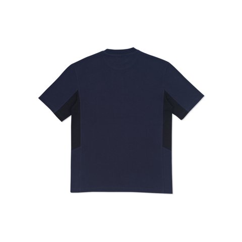 Palace SQUARE WEAVE HEAVY T-SHIRT NAVY - Colorway